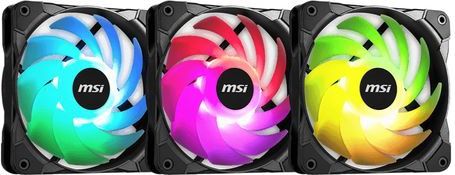 MSI MAX F12A-3 ARG - Computerkoeling - Zwart - 120 mm - 3 x Ventilator