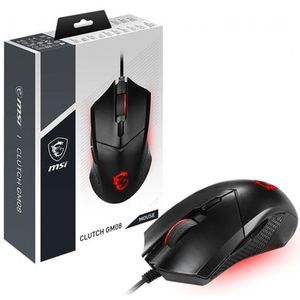 Mouse MSI Clutch GM08 Red Black