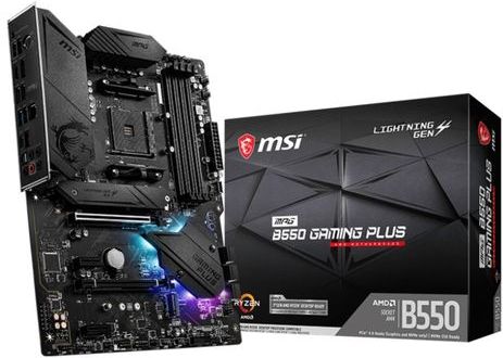 Motherboard MSI MPG B550 GAMING PLUS ATX DDR4 AM4 AMD B550