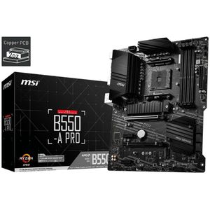 MSI B550-A PRO (AMD AM4, DDR4, M.2, USB 3.2 Gen 2, HDMI, ATX Motherboard)
