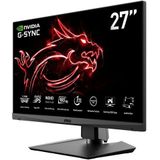 MSI Optix MAG274QRFDE-QD - Computer Monitor - Zwart - 27 Inch - 2560 x 1440 Pixels - 165 Hz G-SYNC