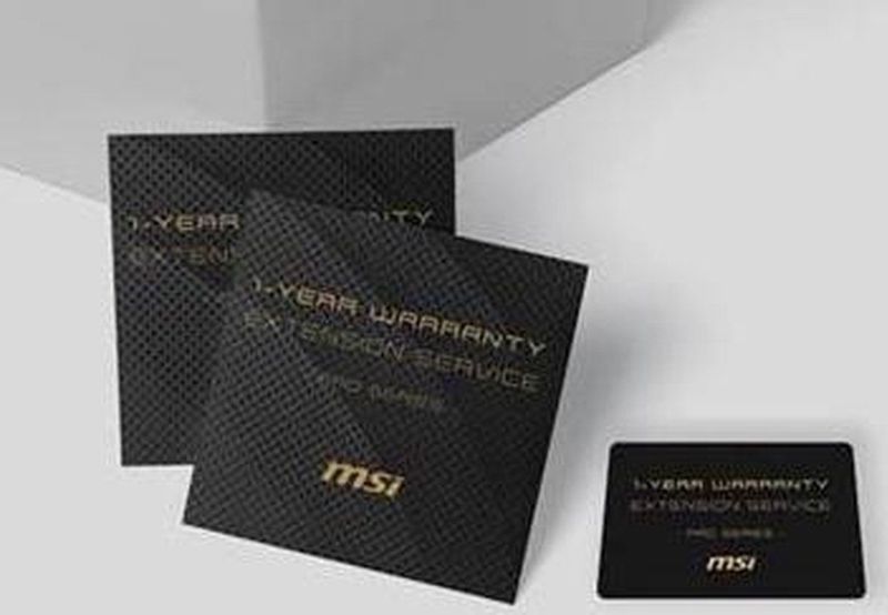 MSI 1Y Warranty Extension for Pro
