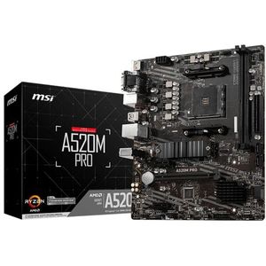 Moederbord MSI A520M PRO mATX AM4