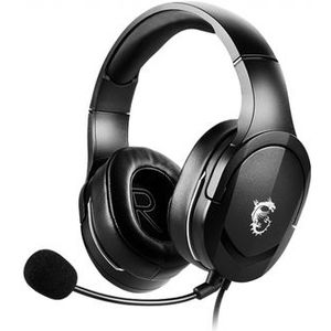 MSI Immerse GH20 Headset Bedraad Hoofdband Gamen Zwart