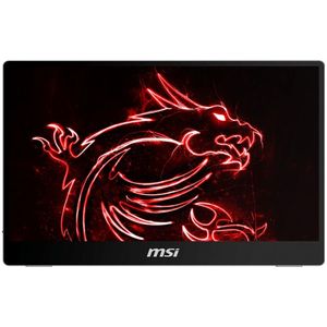 MSI Optix MAG162V Gaming IPS Monitor - 15.6 Inch, 16:9 Full HD (1920 x 1080), IPS, 60Hz, HDMI, Type-C, Frameless, Less Blue light, Portable Monitor, Black