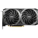 Videokaart - MSI - NVIDIA GeForce RTX 3060 VENTUS 2X 12G OC - 12GB - DDR6 - PCIe 4.0 - 1x HDMI 2.1 - 3x DisplayPort 1.4