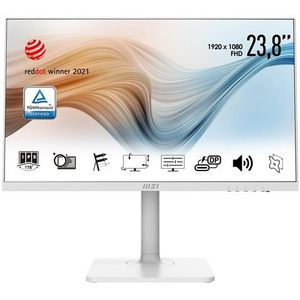 MSI Modern MD241PWDE 24 inch FHD (1920 x 1080), 75Hz, IPS Panel USB-C wit