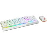MSI VIGOR GK30 COMBO WHITE US toetsenbord USB QWERTY Italiaans Wit