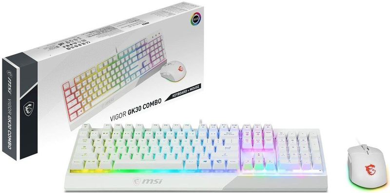 Keyboard and Mouse MSI Vigor GK30 Spanish Qwerty