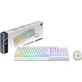 MSI - Vigor GK30 Combo - Toetsenbord - Wit