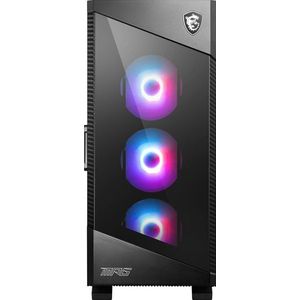 ATX Semi-tower Box MSI 306-7G18R21-809 Black