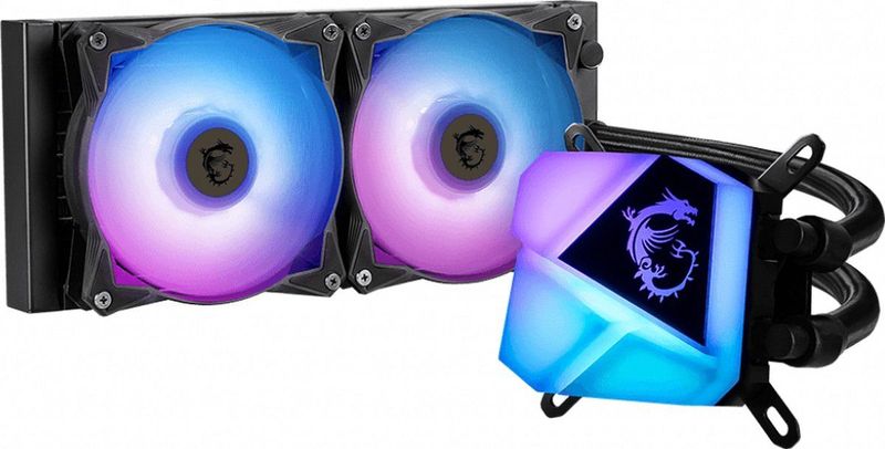 MSI MAG Coreliquid C240 Processor Alles-in-één vloeistofkoeler 12 cm Zwart