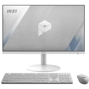 MSI Pro AP241 11M-020EU Intel® Core™ i3 i3-10105 60,5 cm (23.8") 1920 x 1080 Pixels Alles-in-één-pc 8 GB DDR4-SDRAM 256 GB SSD Windows 10 Home Wi-Fi 5 (802.11ac) Wit