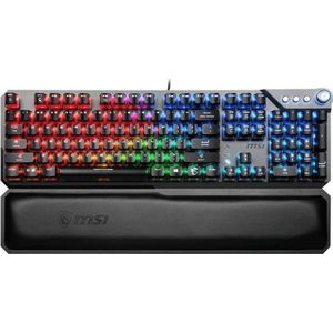 MSI Vigor GK-71 (DE, Bedraad), Toetsenbord, Zwart