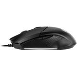 MSI CLUTCH DM07 muis Gamen Ambidextrous USB Type-A Optisch 4200 DPI