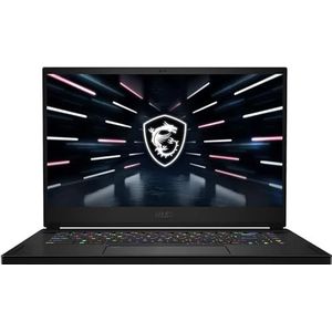 MSI Gaming GS66 12UGS-004NL Stealth Intel® Core™ i7 i7-12700H Laptop 39,6 cm (15.6") Quad HD 32 GB DDR5-SDRAM 1 TB SSD NVIDIA GeForce RTX 3070 Ti Wi-Fi 6E (802.11ax) Windows 11 Pro Zwart