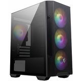 MSI MAG FORGE M100R - PC Case - Behuizing - Compatibel voor Micro-ATX, Mini-ITX - Zonder voeding - Zwart