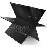 MSI Summit E14 Flip Evo A12MT-049 Intel® Core™ i7 i7-1260P Hybride (2-in-1) 35,6 cm (14") Touchscreen Quad HD+ 16 GB LPDDR5-SDRAM 1 TB SSD Wi-Fi 6E (802.11ax) Windows 11 Home Zwart
