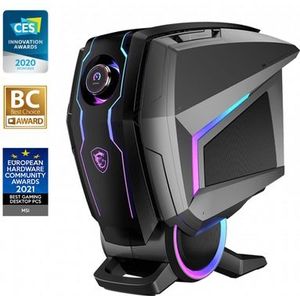 MSI MEG Aegis Ti5 12VTF-075IT Intel® Core™ i7 i7-12700KF 32 GB DDR5-SDRAM 4 TB HDD+SSD NVIDIA GeForce RTX 3080 Ti Windows 11 Pro Desktop PC Zwart