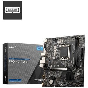 MSI PRO H610M-G moederbord Intel H610 LGA 1700 micro ATX