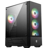 MSI MAG Forge 112R - PC Case - Behuizing - Compatibel voor ATX, micro ATX, Mini-ITX - Gehard glas - Zwart