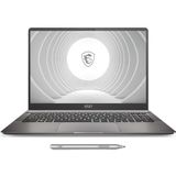 MSI CreatorPro Z16 B12UKST-078 Intel® Core™ i7 i7-12700H Mobiel werkstation 40,6 cm (16") Touchscreen Quad HD+ 32 GB DDR5-SDRAM 1 TB SSD NVIDIA RTX A3000 Wi-Fi 6E (802.11ax) Windows 11 Pro Grijs