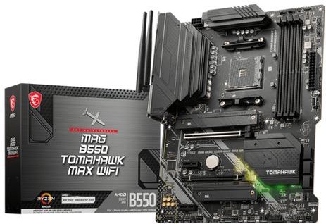 Motherboard MSI MAG B550 TOMAHAWK MAX WIFI ATX AMD AM4 AMD B550