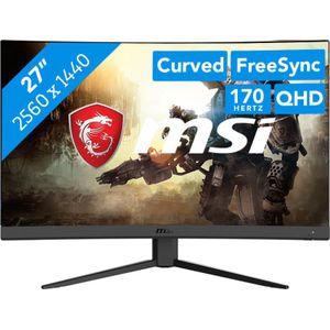 MSI G27CQ4 E2 - QHD Curved Gaming Monitor - 170Hz - 27 Inch