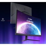 MSI Optix G27CQ4DE E2 LED display ,6 (27") 2560 x 1440 Pixels Wide Quad HD Zwart