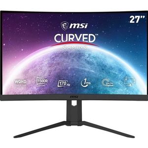 MSI Optix G27CQ4P E2 Curved-Gaming-Monitor (69 cm/27 ", 2560 x 1440 px, WQHD, 1 ms Reaktionszeit, 170 Hz, VA LED, höhenverstellbar, 3 Jahre Herstellergarantie)