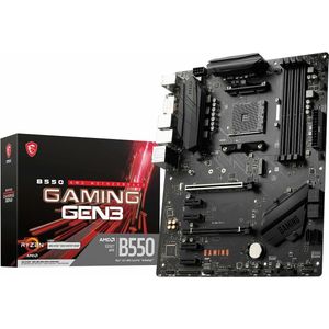Motherboard MSI B550 GAMING GEN3 AMD B550 AMD AMD AM4