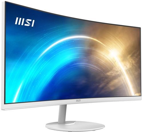 MSI Pro MP341CQW computer monitor 86,4 cm (34") 3440 x 1440 Pixels UltraWide Quad HD Wit