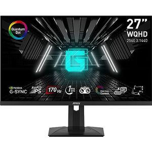 MSI G274QPF-QD computer monitor 68,6 cm (27 inch) 2560 x 1440 Pixels Quad HD Zwart
