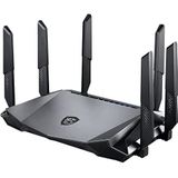 MSI - RadiX AX6600 - Gaming Router - Zwart - WiFi 6 - Tri-band