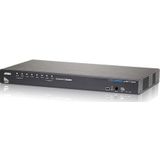 ATEN - CS1798 - 8-Port USB - HDMI KVM - Zwart - USB 2.0 Hub