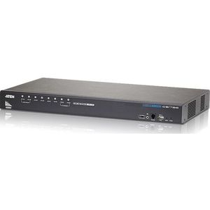 ATEN - CS1798 - 8-Port USB - HDMI KVM - Zwart - USB 2.0 Hub