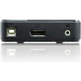 ATEN CS782DP-AT KVM-switch Zwart