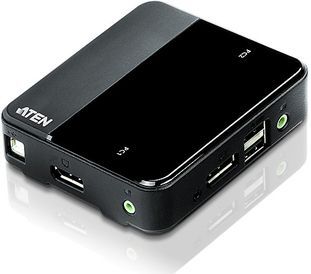 ATEN CS782DP-AT KVM-switch Zwart