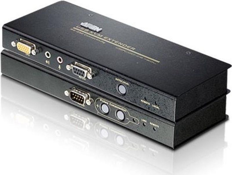 ATEN - CE750A - KVM Verlenging - VGA, USB, Audio, RS232 - Zwart