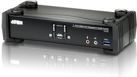 ATEN CS1922 KVM-switch Zwart