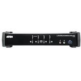 ATEN CS1924 KVMP Switch - KVM-/Audio-/USB-Switch - 2 x KVM/Audio/USB - 1 lokaler Benutzer - Desktop