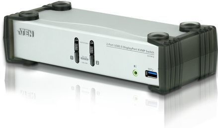 ATEN 2-poorts USB 3.0 DisplayPort KVMP™-switch (kabels meegeleverd)