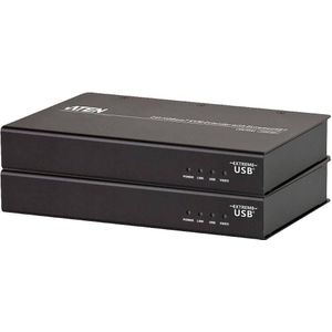 Aten - CE 610A - KVM Schakelaar - Zwart - DVI- en USB-extender