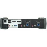 ATEN CS1922M-AT-G KVM-switch Zwart