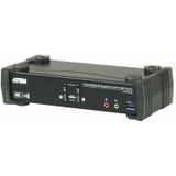 ATEN CS1922M-AT-G KVM-switch Zwart