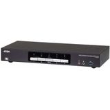 ATEN CS1944DP-AT-G KVM-switch Zwart