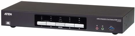 ATEN CS1944DP-AT-G KVM-switch Zwart