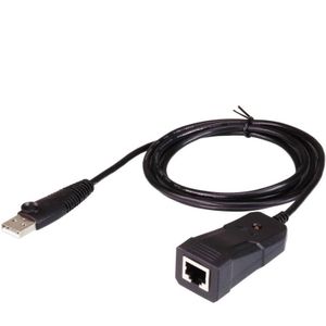 ATEN UC232B USB zu RS-232 Adapter 1,2m, Schwarz