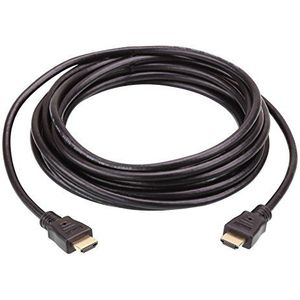 ATEN HDMI aansluitkabel HDMI-A stekker 0,60 m zwart 2L-7DA6H HDMI-kabel