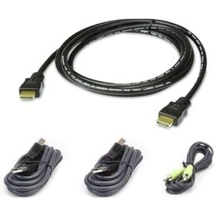 ATEN 2L-7D02UHX4 | USB HDMI Secure KVM | Kabel Set | Kabel Kit voor aansluiting op HDMI Secure KVM